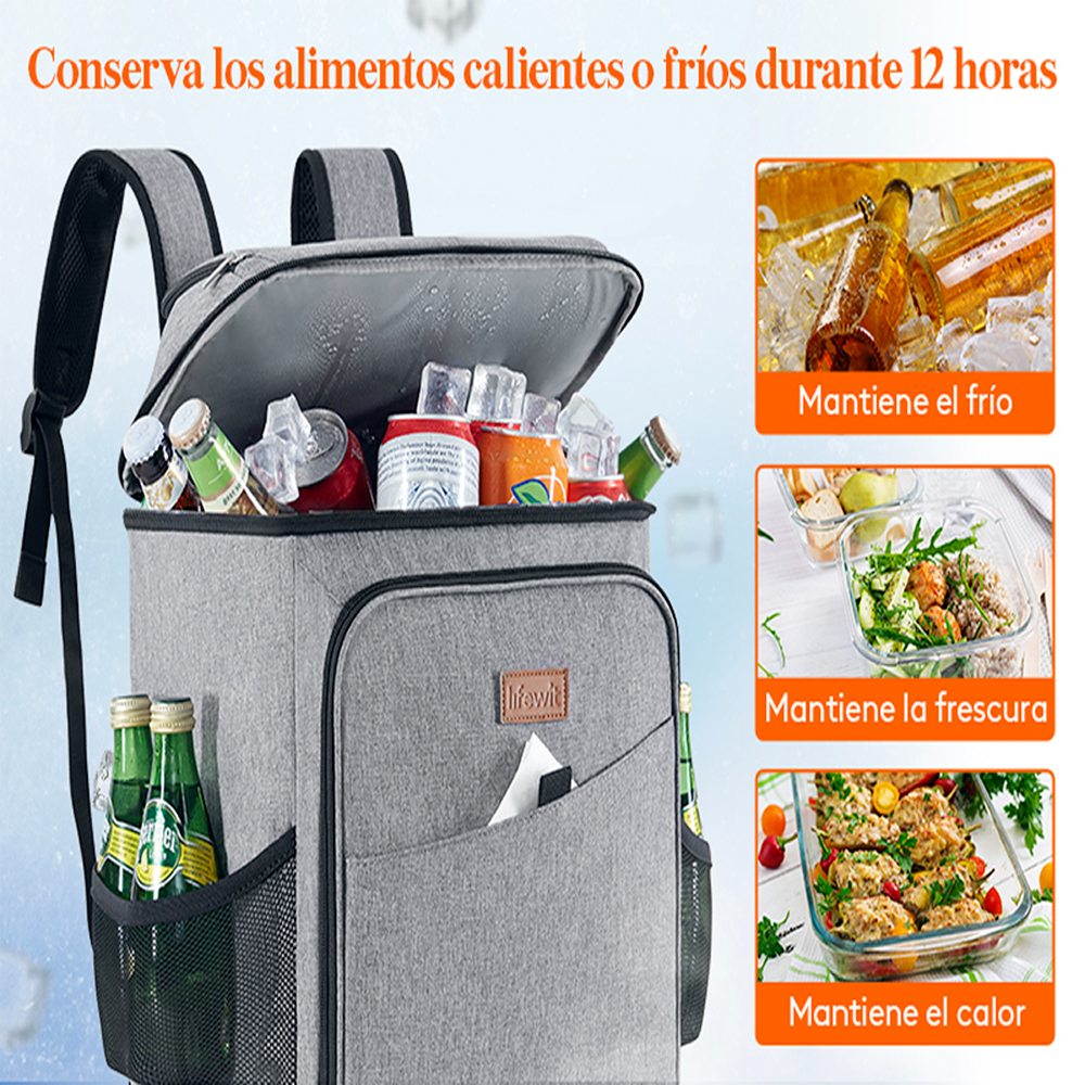 MOCHILA NEVERA ISOTÉRMICA LIFEWIT 26L