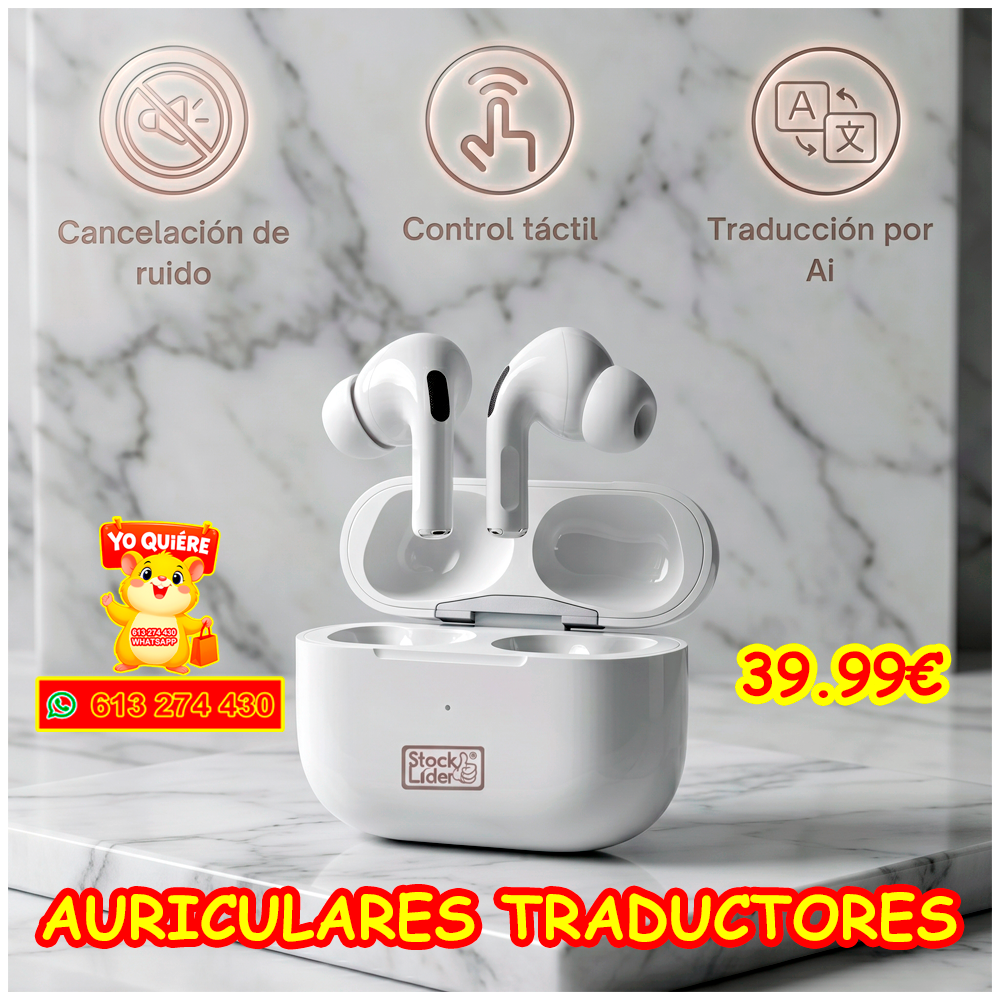 Auriculares Traductor Simultáneo en Tiempo Real