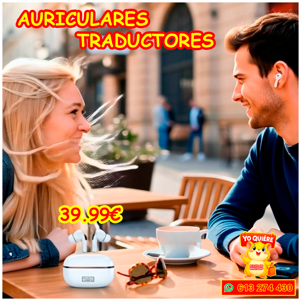 Auriculares Traductor Simultáneo en Tiempo Real