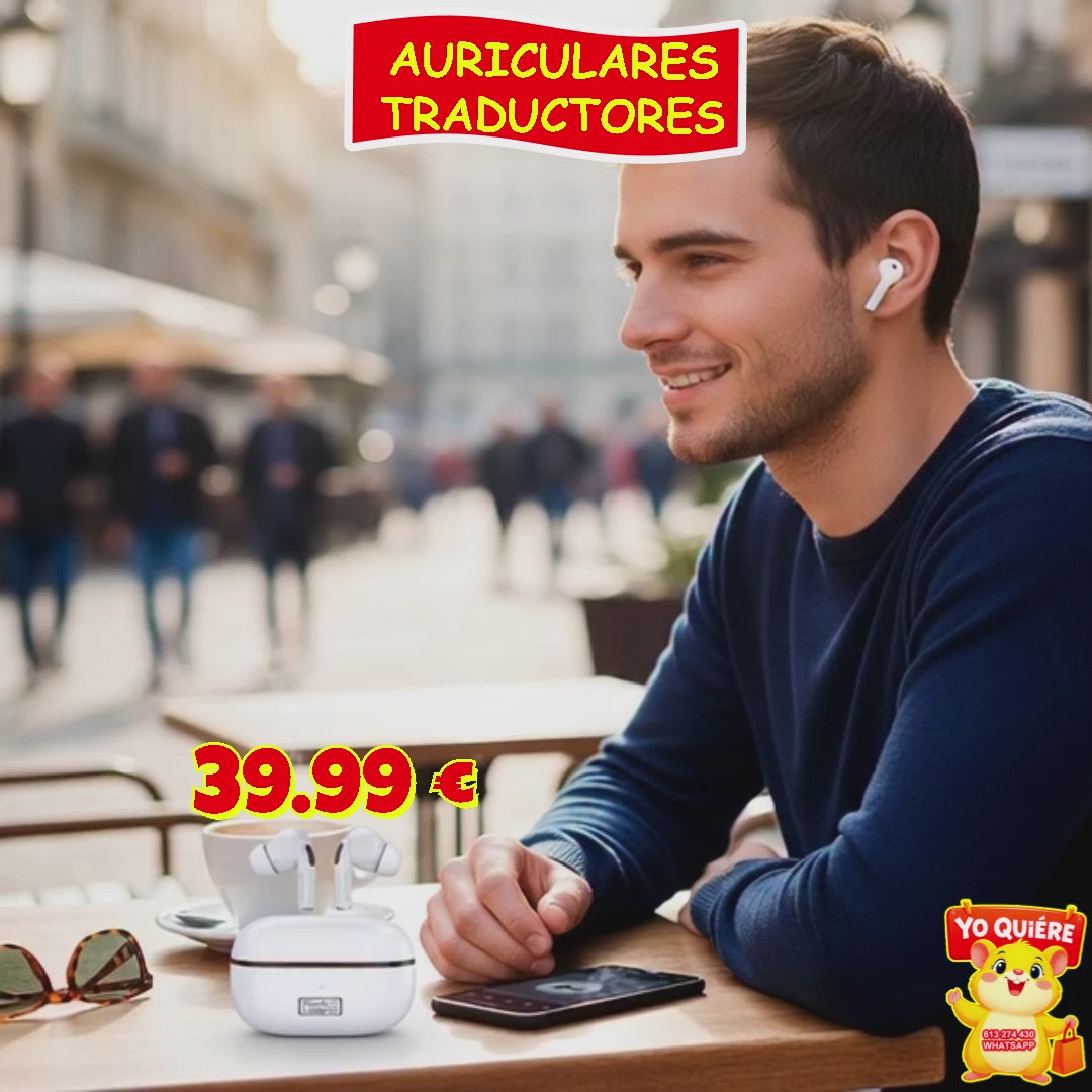 Auriculares Traductor Simultáneo en Tiempo Real